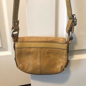 Mini Fossil crossbody purse